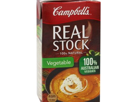 Campbells Real Vegetable Stock 1L Discount