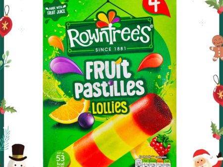 Rowntree s Fruit Pastille Lollies 65ml x 4 For Discount