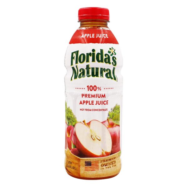 Floridas Quick Chill Apple Juice  1L Online Hot Sale