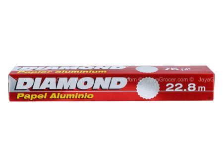 Diamond Aluminium Foil 75feet 22.8m x 30.4cm 1pack Cheap