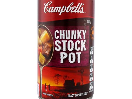 CAMPBELLS CHUNK SOUP-STOCKPOT(AUS)505G Hot on Sale