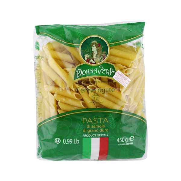 Donna Vera Penne Rigate Pasta 450g Online Hot Sale