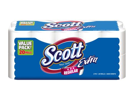 Scott Extra Regular Toilet Roll 180pcs x 20 Cheap