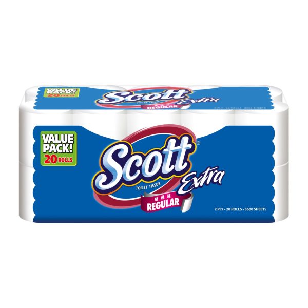 Scott Extra Regular Toilet Roll 180pcs x 20 Cheap