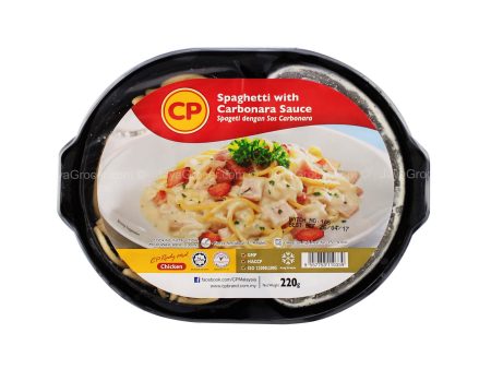 CP Spaghetti with Carbonara Sauce 220g on Sale