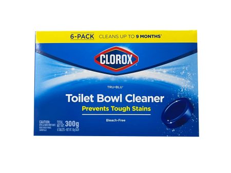 Clorox Tru Blu Toilet Bowl Cleaner 50g x 6 Cheap