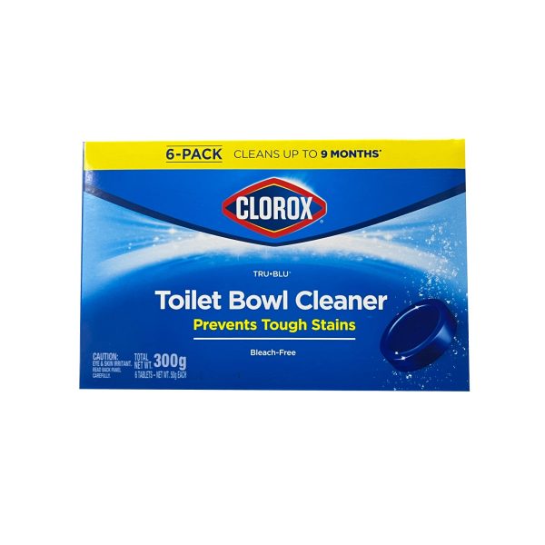 Clorox Tru Blu Toilet Bowl Cleaner 50g x 6 Cheap