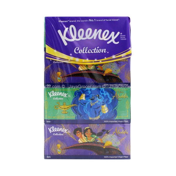 Kleenex Vintage Box Facial Tissue 150pcs x 4 Supply