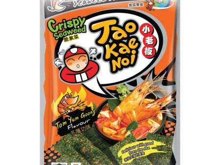 Tao Kae Noi Big Bang Tom Yum Goong Flavour Grilled Seaweed 32g Online now