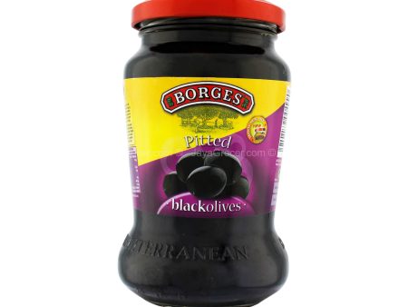 Borges Pitted Black Olives 285g Sale