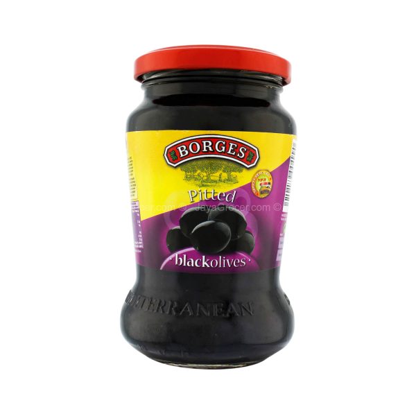 Borges Pitted Black Olives 285g Sale