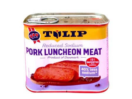 [NON-HALAL] Tulip Premium Pork Luncheon Meat Less Sodium 340g Supply