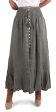 Magdalena Linen Skirt Cheap