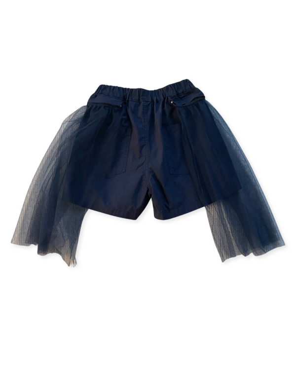 Iris Navy Blue Shorts Online Hot Sale