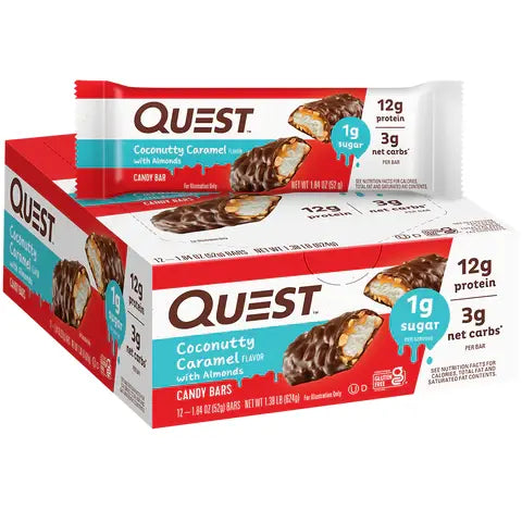 Quest Nutrition Coconutty Caramel Candy Bar Discount