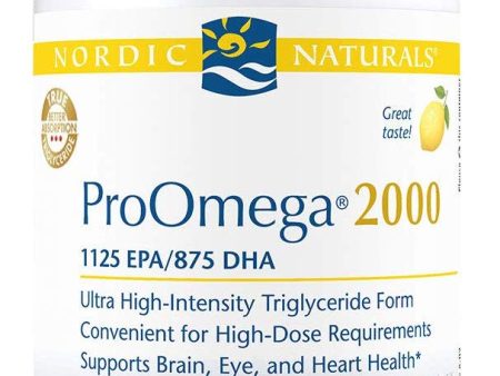 Nordic Naturals ProOmega 2000 60 ct For Discount