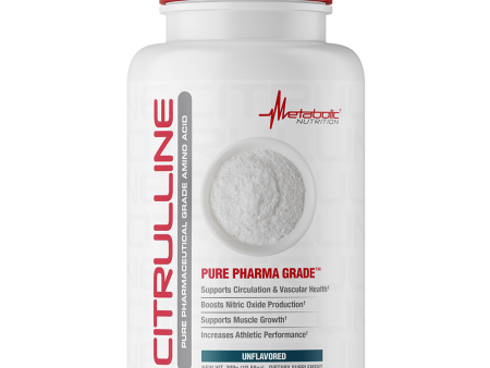 Metabolic Nutrition Citrulline Unflavored For Discount