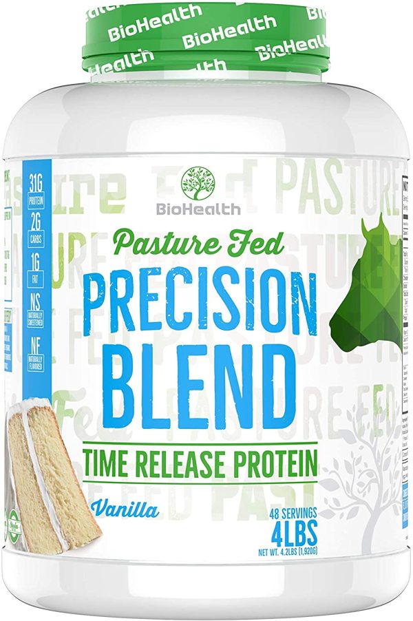 BioHealth Precision Blend - Time Release Protein Vanilla Online