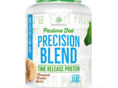 BioHealth Precision Blend - Time Release Protein Caramel Cookie Swirl Hot on Sale