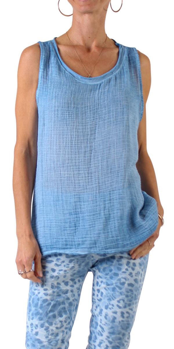 Sophia Cotton Tank Hot on Sale