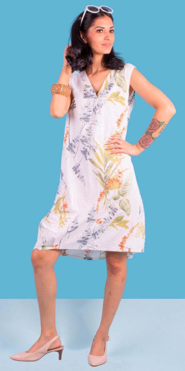 Ninfa Linen Dress Discount