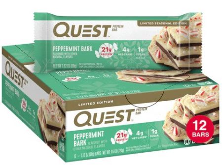 Quest Nutrition Protein Bar - Peppermint Bark Cheap