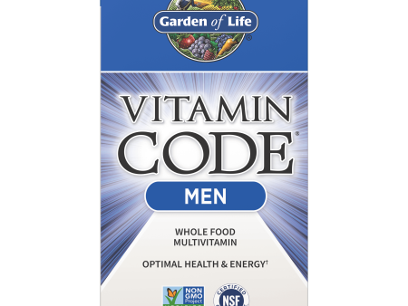 Garden Of Life Vitamin Code - Whole Food Vitamin For Men (Choose Size) Supply