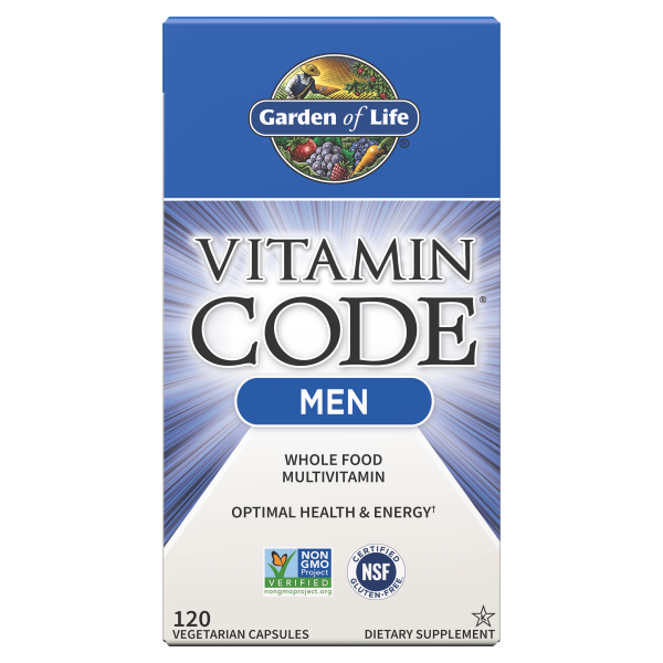 Garden Of Life Vitamin Code - Whole Food Vitamin For Men (Choose Size) Supply