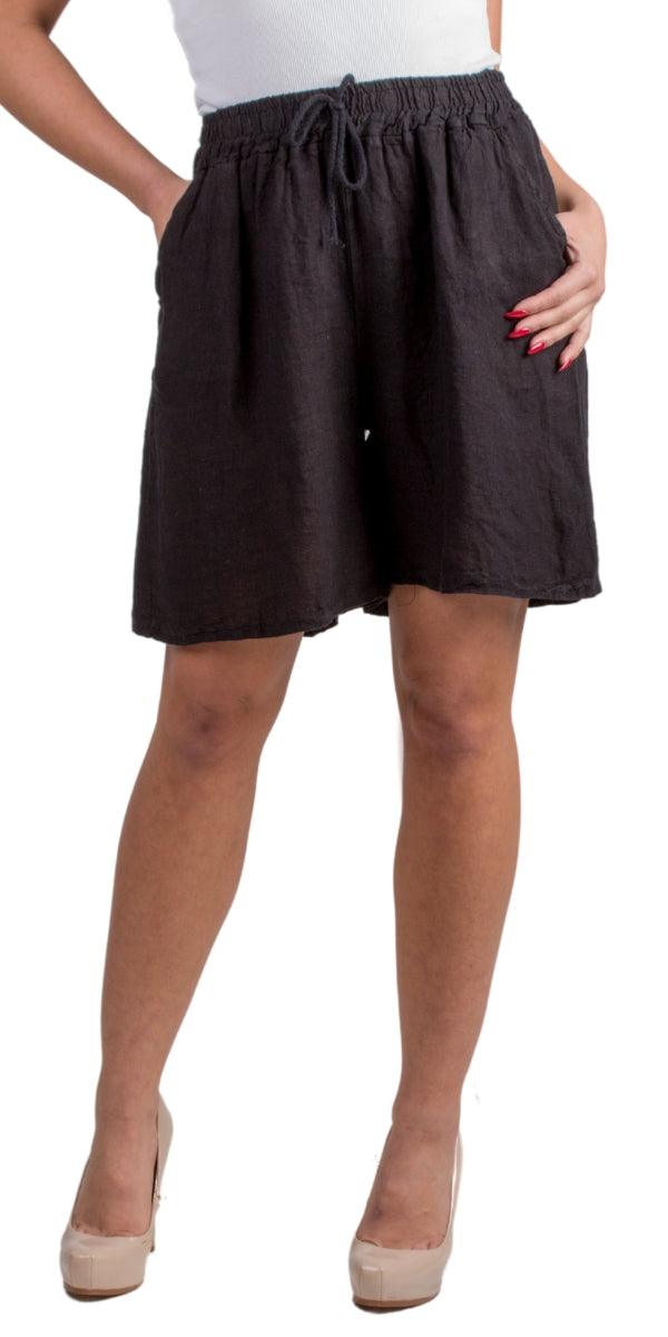 Silvana Linen Shorts For Sale