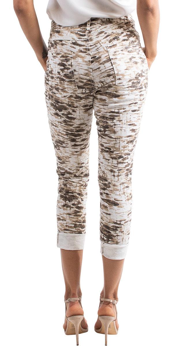 Antonella Brick Sepia Print Pant For Cheap