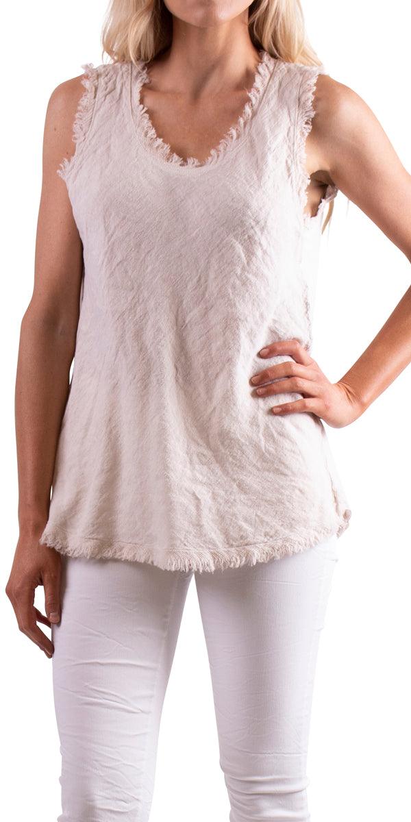 Novara Linen Tank Online now