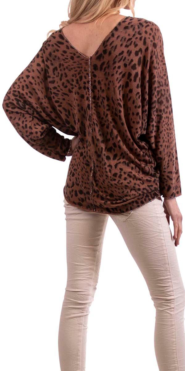 Cammie Leopard Sweater Cheap