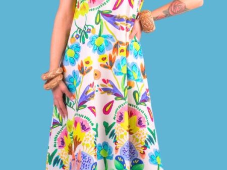 Messicana Floral Dress on Sale