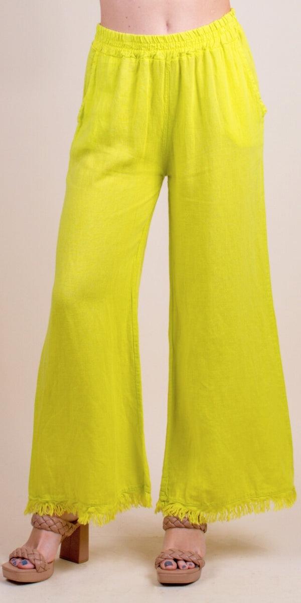 Ilaria Linen Pants For Discount