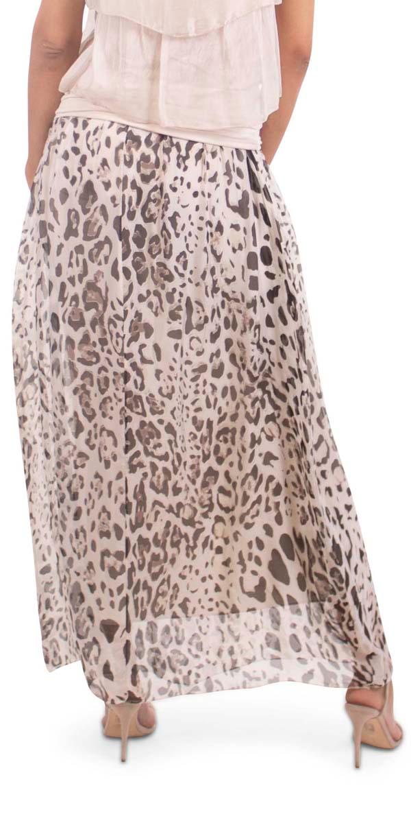 Sondra Leopard Maxi Skirt Online