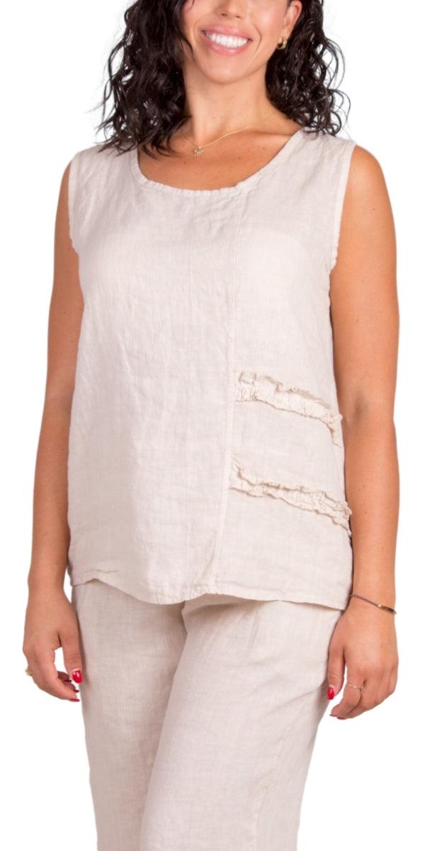 Palermo Linen Top Fashion