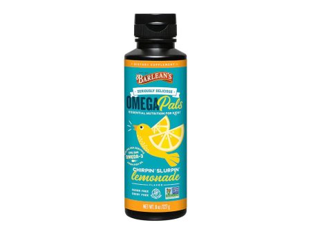 Barlean s Kids Seriously Delicious Omega Pals Fish Oil - Chirpin  Slurpin  Lemonade For Discount