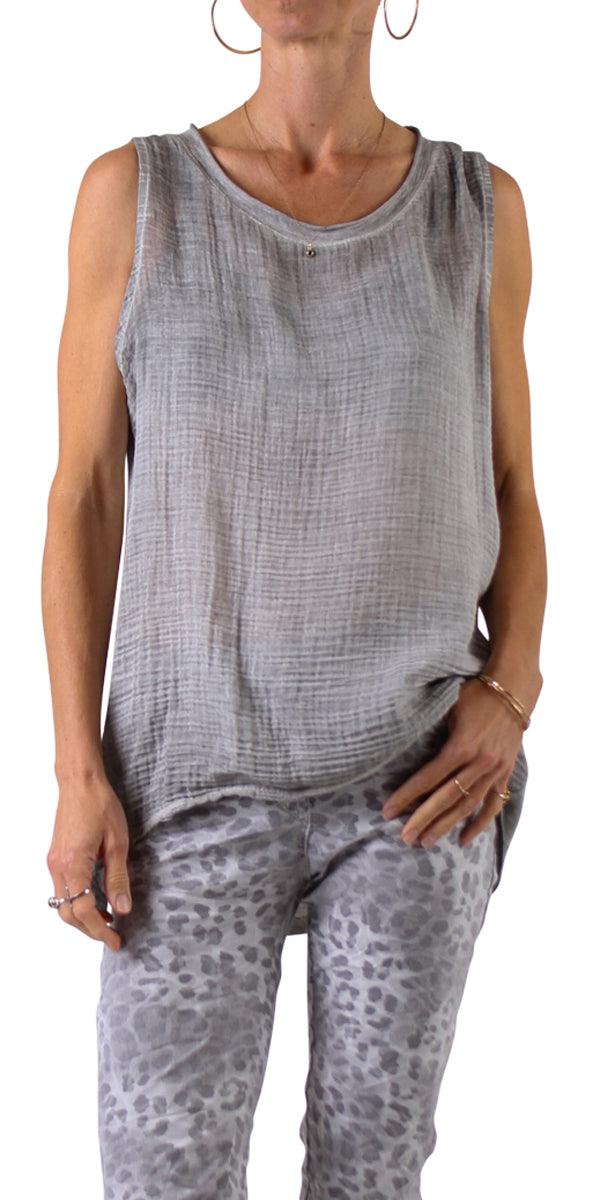 Sophia Cotton Tank Hot on Sale