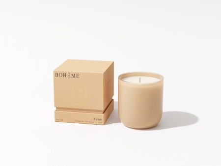 Tahiti: Boheme Scented Candle with Soy Wax Blend Cheap