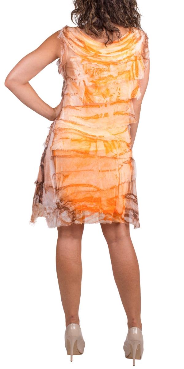 Siena Sleeveless Tie-Dye Dress For Cheap