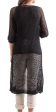 Ginavra Knitted Mesh Maxi Open Jacket For Cheap