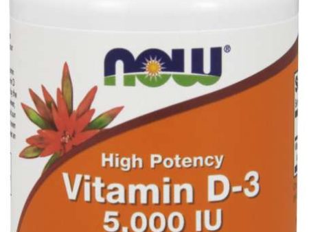 Now Foods High Potency Vitamin D-3 5,000 iu Online