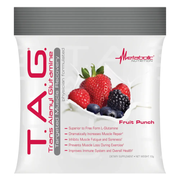 Metabolic Nutrition T.A.G. Glutamine Single Serving (Select Flavor) Fashion