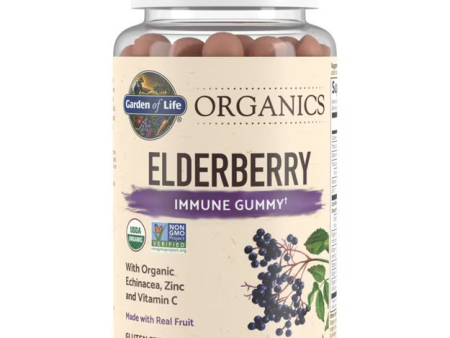 Garden Of Life Organics Immune Elderberry Gummy Sale