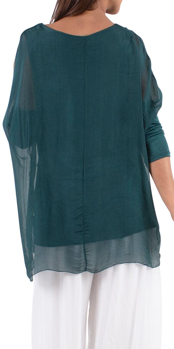 Sarno Silk Kaftan Hot on Sale