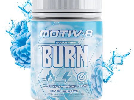 Motiv8 Burn Preworkout Fat Burning Powder  (Select Flavor) Sale