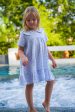 Nabi Cornflower Blue Gingham Dress Discount