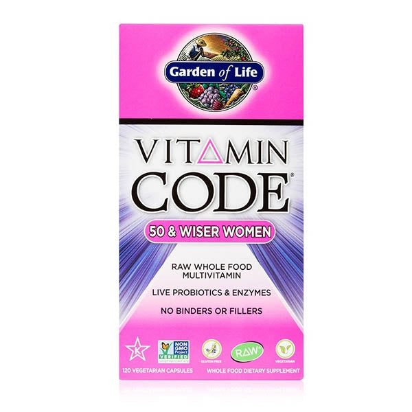 Garden Of Life Vitamin Code - Whole Food Vitamin For 50 & Wiser Women (Choose Size) Discount