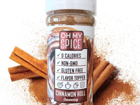 Oh My Spice Cinnamon Roll Flavor Topper Hot on Sale