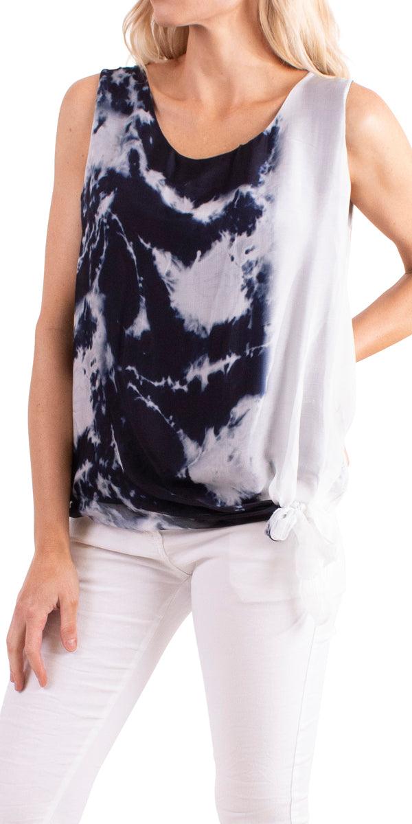 Corfu Sleeveless Blouse Online now